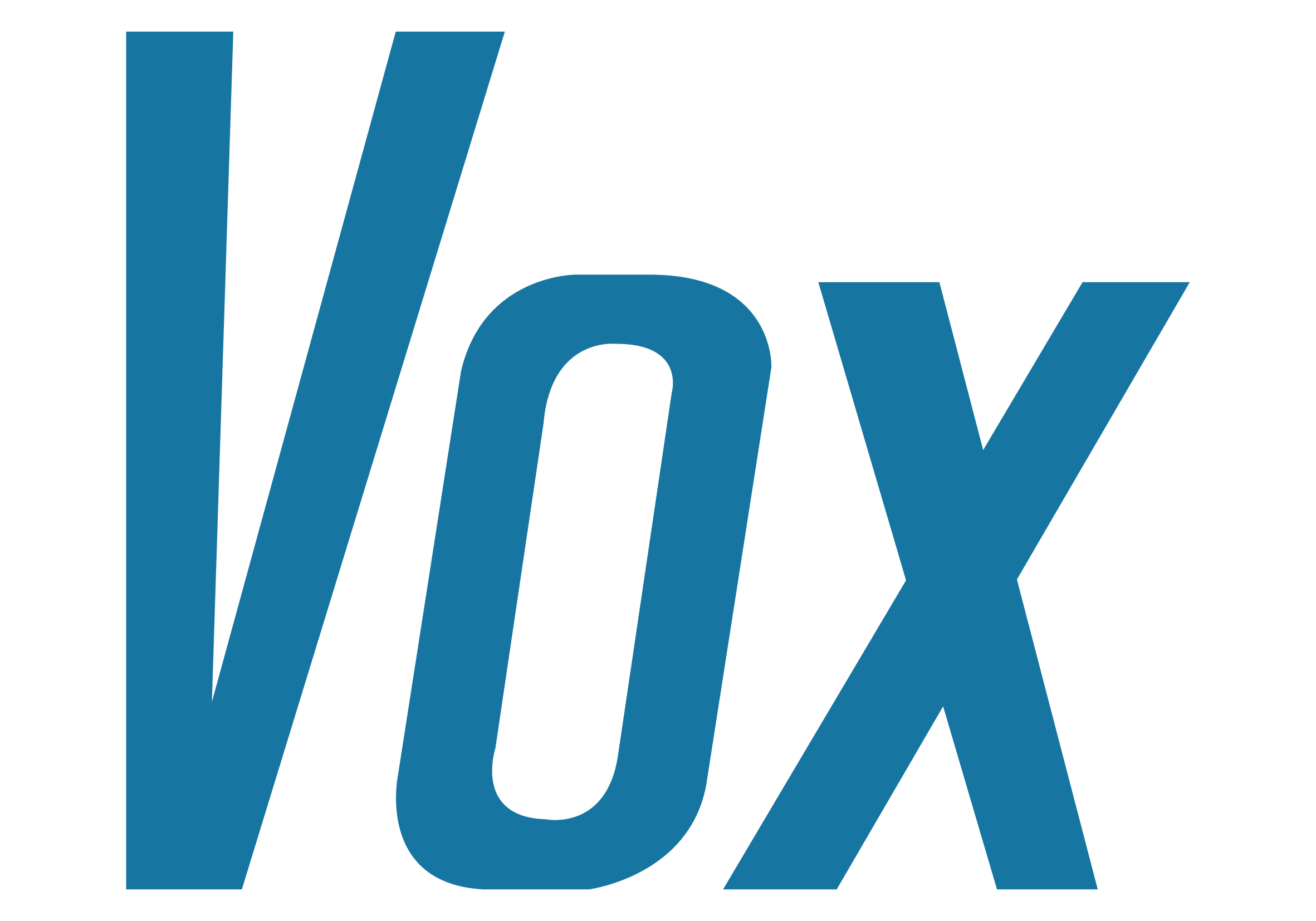 Vox Logo Blue | Tour Guide Systems